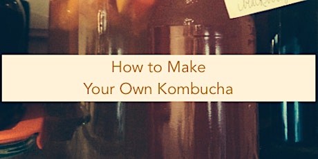 How to Make Your Own Kombucha & Why primary image