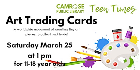 Art Trading Cards - Teen Workshop