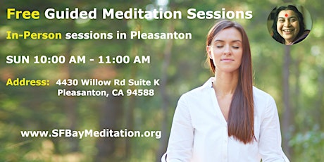 Free Guided Meditation Sessions in Pleasanton ,CA