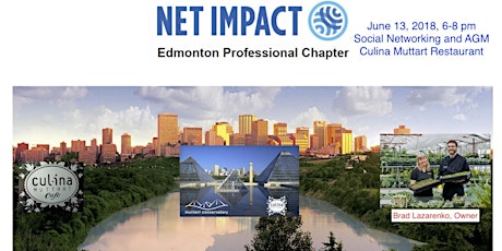 Net Impact Edmonton Professional Chapter Social Networking and AGM primary image
