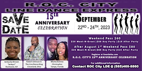 R.O.C. City Line Dance Express 15th Anniversary Celebration