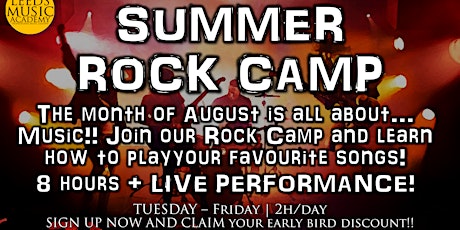 Summer Rock Camp | Music Camp In Leeds primary image