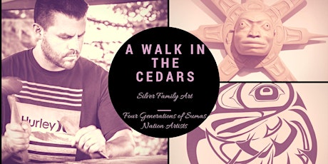 A Walk In The Cedars - Silver Family Art primary image