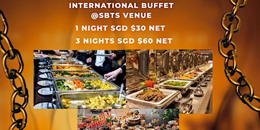 Imagem principal de International buffet Dinner SBTS 2023