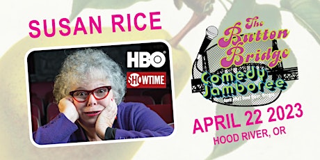 An evening of comedy with Susan Rice!