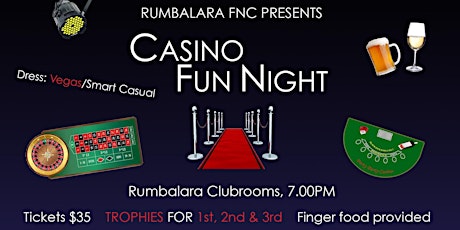 RFNC Senior Event - Casino Fun Night primary image