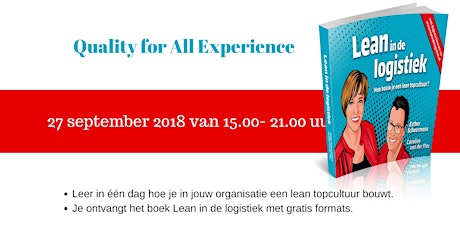 Primaire afbeelding van Quality for All Experience 27 september 2018
