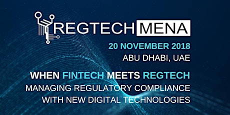 RegTech MENA Conference 2018 primary image