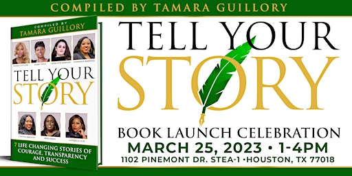 Tell Your Story Book Launch Celebration