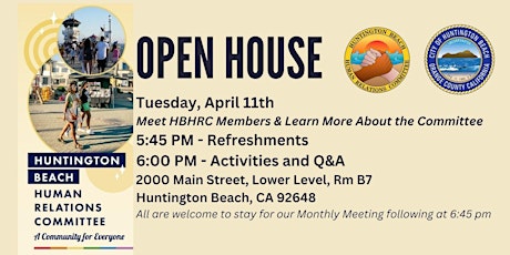 HB Human Relations Committee Open House