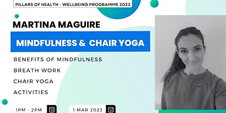 Imagem principal do evento Mindfulness and Chair Yoga