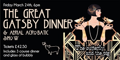 Great Gatsby Dinner, Acrobatic Show and Live Band primary image