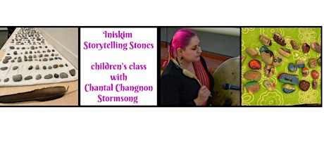 Iniskim /Buffalo Storytelling Stones with Chantal Stormsong Chagnon of Cree8 primary image