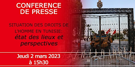 Hauptbild für Situation des droits de l’homme en Tunisie: état des lieux et perspectives