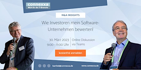 M&A Insights - Wie Investoren mein Software-Unternehmen bewerten!