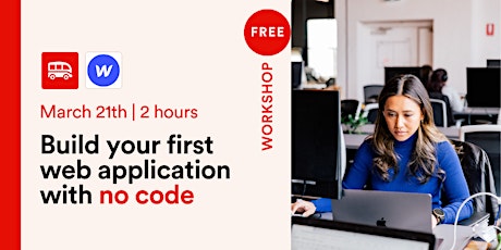 [Online workshop] Build your first web application with no code