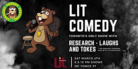 Cannabis Comedy Festival Presents: Lit Comedy primary image