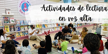 Actividad de lectura en voz alta | Biblioteca Infantil ¡Lee Conmigo!