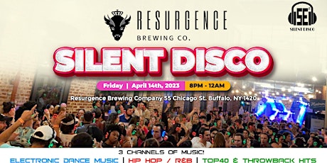 Silent Disco at Resurgence  Brewing - 4/14/23