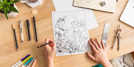 Online: Make a Colouring Book to Sell on Amazon or Etsy without Drawing