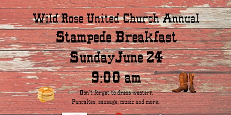 Wild Rose United Church Stampede Breakfast primary image