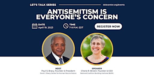 Let's Talk Series: Antisemitism is Everyone’s Concern
