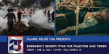IRUSA Benefit Iftar for Palestine & Yemen primary image