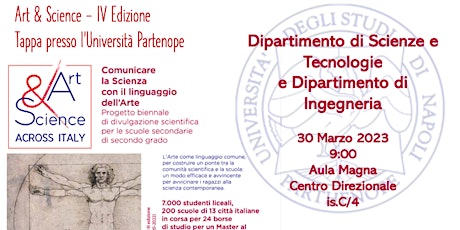 Art&Science -Tappa presso l'Università Parthenope-Napoli