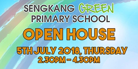 Sengkang Green Primary School Open House 2018 primary image