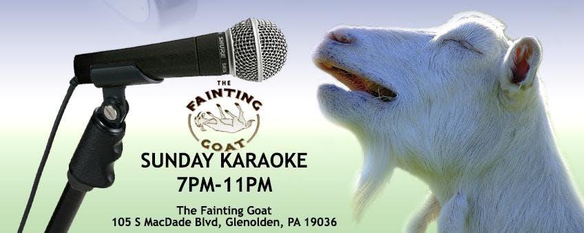 Sunday Karaoke at the Fainting Goat (Glenolden | Delaware County, PA)