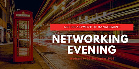 LSE Management Networking Evening (GMiM and MiM) primary image