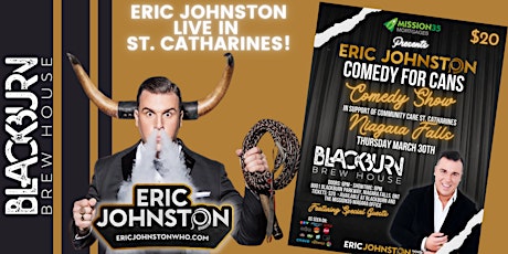 Comedy for Cans! An evening with Comedian Eric Johnston!