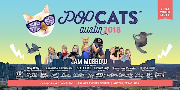 POP Cats™ Cat, Pop, and Art Convention - Aug 25-26, 2018