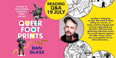 "Queer Footprints" by Dan Glass - Book Tour Berlin Date
