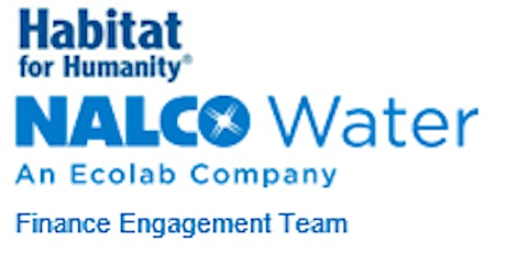 Option 3: 1:00PM - 4:00PM - Habitat for Humanity With Nalco Water Finance  primary image