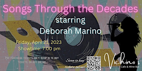 Songs Through the Decades Starring Deborah Marino