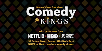 Imagen principal de Comedy at King's (Free!)