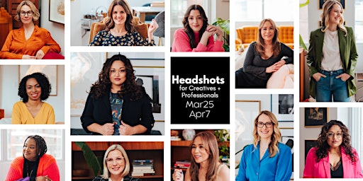 Headshot Mini Sessions---- for Creatives + Professionals