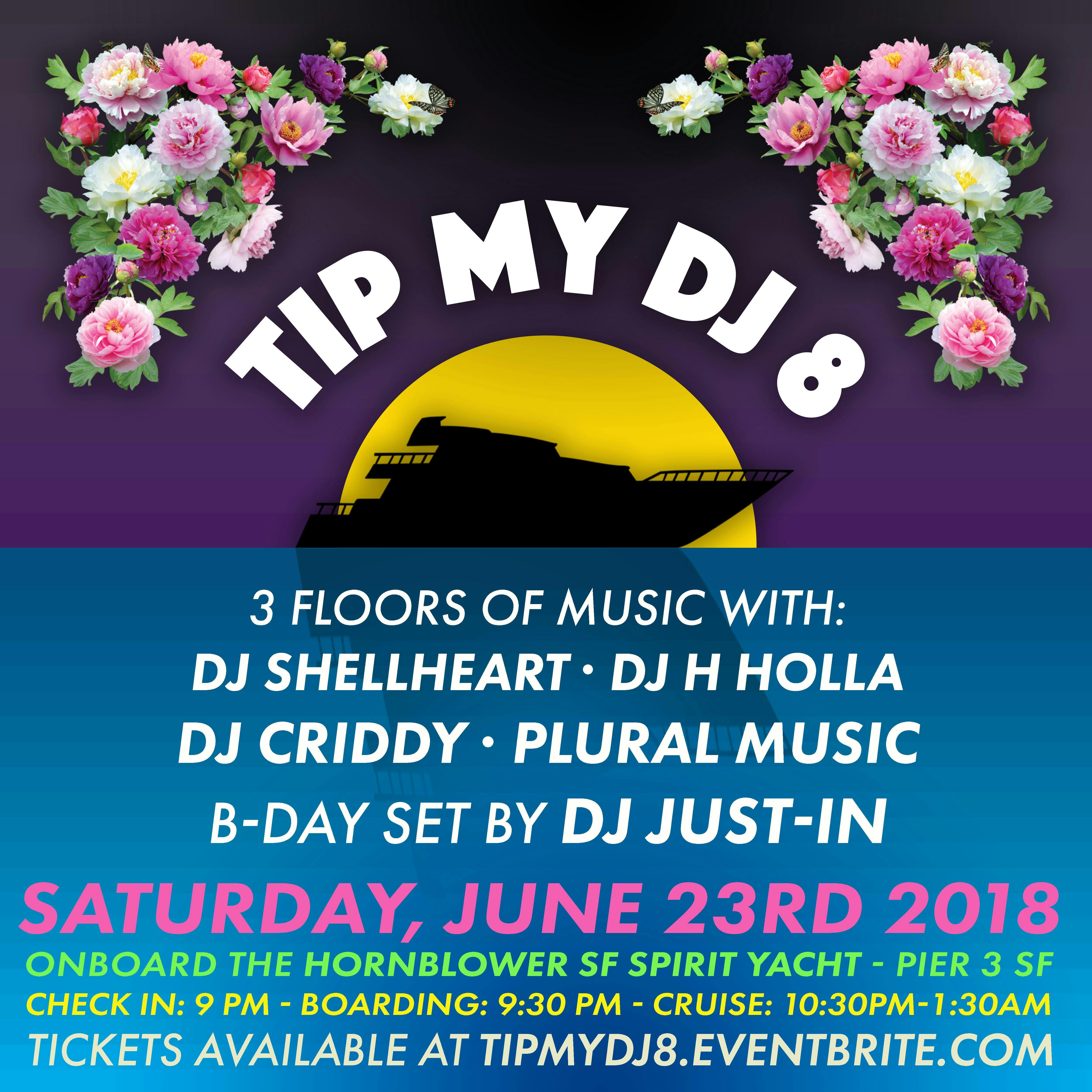 #tipmydj8 Yacht Party