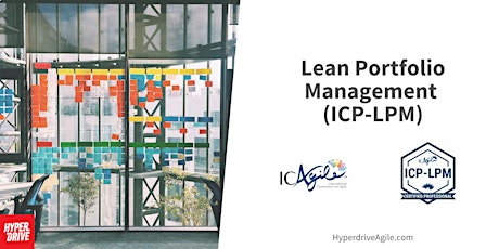 Lean Portfolio Management (ICP-LPM) Live-Online Certification Course
