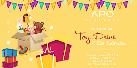 APO Annual Toy Drive and Eid Celebration primary image