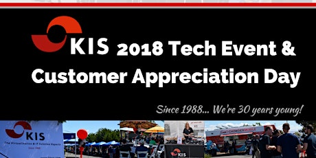 KIS 2018 Tech Event & Customer Appreciation Day primary image
