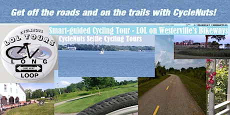 Columbus, Ohio Smart-guided Cycle Tour - Long Loop on Westerville Bikeways
