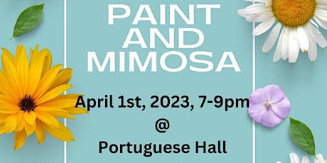 Imagen principal de Welcome Spring: Paint and  Mimosa Workshop