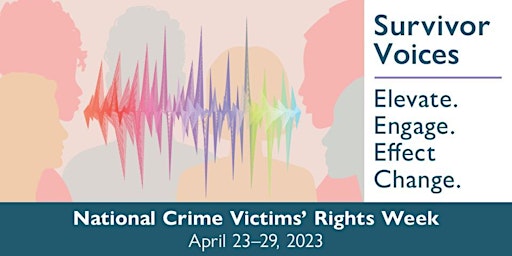 National Crime Victims' Rights Week Arizona Awards Event - April 25th, 2023