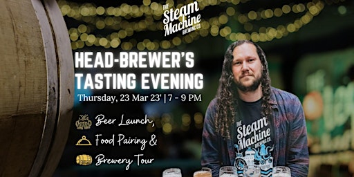 HEAD-BREWER'S TASTING EVENING / BEER LAUNCH & FOOD PAIRING / BREWERY TOUR