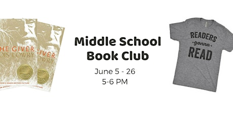 Middle School Book Club (Grades 5-8) primary image