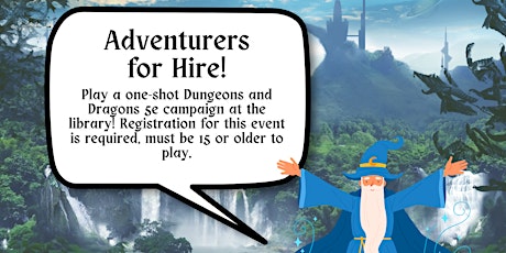 Adventurers for Hire!
