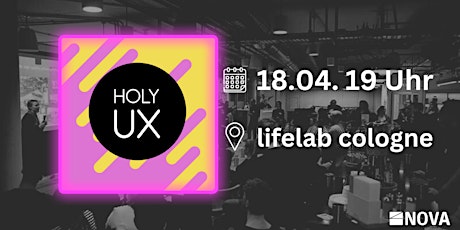 HOLY UX 2023 - COLOGNE
