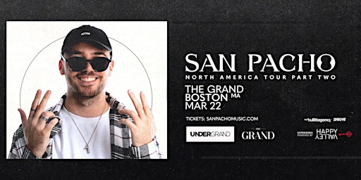 Wednesdays at The Grand w/ SAN PACHO